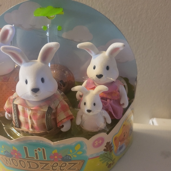Li'l Woodzeez, Hoppingood Rabbits Toys NIB - Picture 3 of 5